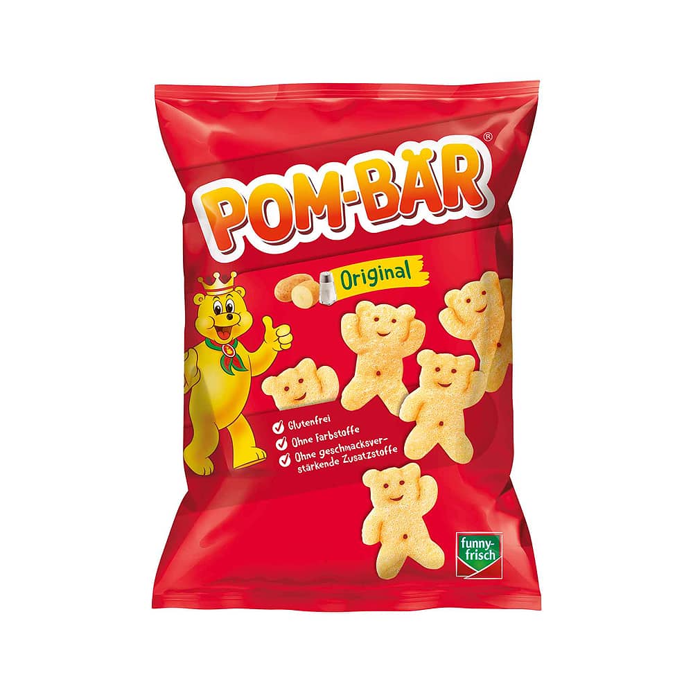 Pom-Bär Chips für Unterwegs